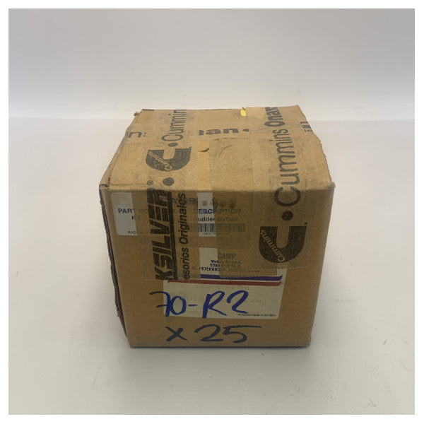 Marine Zinc Steering Wheel Knob - Corrosion Resistant Boat Handle, Durable Maritime Grip 2.8 Inch