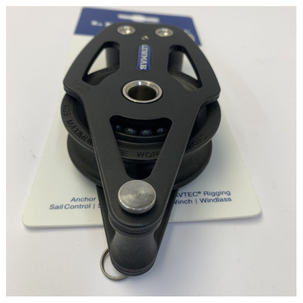 Lewmar HTX 72mm Single Rigging Block with Becket - 29197204-HTX 