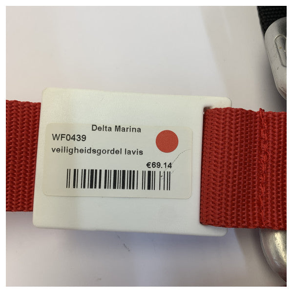 LAVIS WF0439 Marine Safety Harness Adjustable Fall Protection Red 