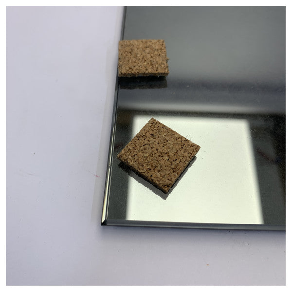 Hanse Yachts Kristallspiegel Grau 4mm - 845 x 482 mm - Yacht Innenraum Spiegel 