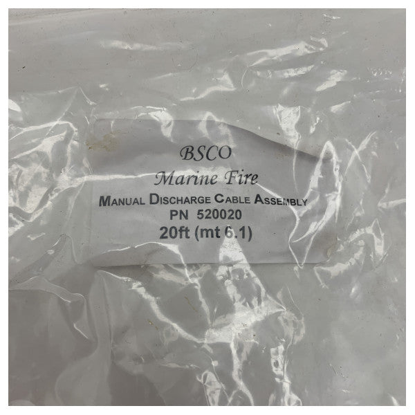 BSCO Manual Fire Suppression System Release - 520020 