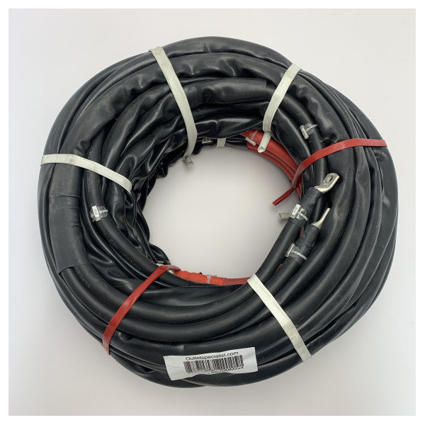 Batteriekabel Kit 4x 70 mm2 10 Meter 2x rot 2x Schwarz