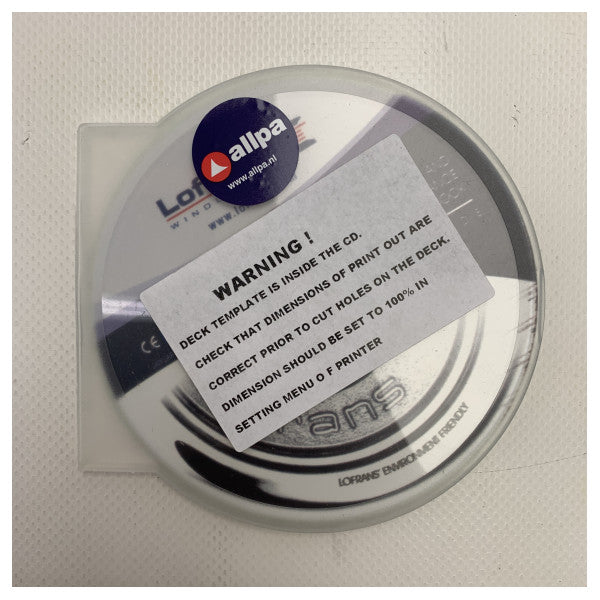 Lofrans Project 1000 | X2 | 1000W | 8 mm | 24V Electric anchor winch - 220153