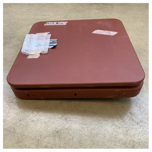 Porta articulada marítima CRN 450x650mm Porta de cabine de navio em metal impermeável resistente à corrosão - 393488