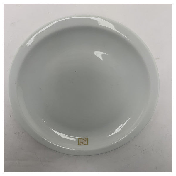 Порцелянова нековзна тарілка Ferretti Premium для морських фруктів 21 см - міцна, можна мити в посудомийній машині, ідеально підходить для човнів і яхт