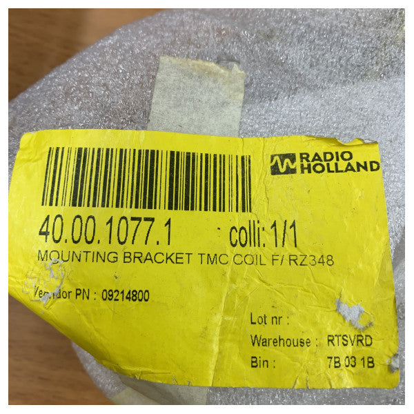 Radio Zeeland RZ348 Mounting Bracket for TMC Coil - 09214800