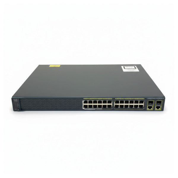 Cisco Catalyst WS-C2960-24LC-S Network Switch - 24 Port 10/100 (8 PoE) 