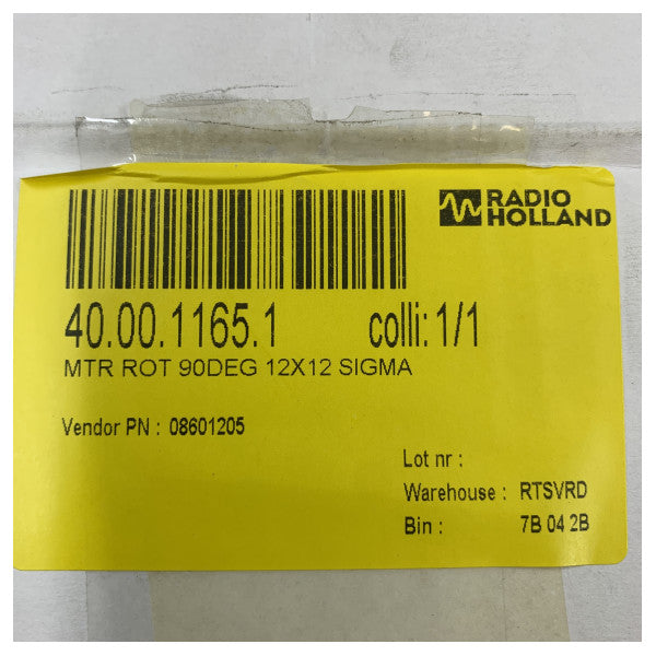 Indicateur de taux de rotation Radio Zeeland Sigma 120 - 90 gr/min - 08601205 