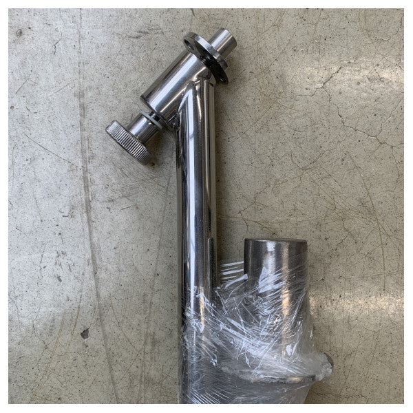 دعامة المظلة المصنوعة من الفولاذ المقاوم للصدأ من الفولاذ المقاوم للصدأ من فيريتي القابلة للإزالة للقوارب والاستخدام البحري - متينة ومقاومة للعوامل الجوية وسهلة التركيب