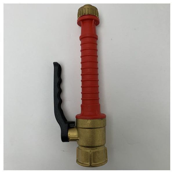 Lancia UNI 25 Bocal para mangueira de incêndio marítimo com efeito RUBIN.3 - Durável, ergonómico e com certificação EN 671/1
