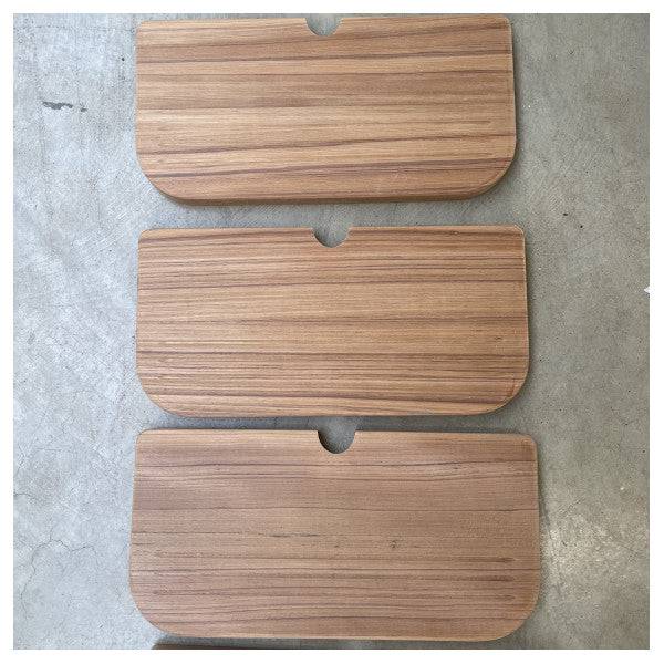 CRN Teakholz Stufen für Custom Line 124 Flybridge Treppe - 292408