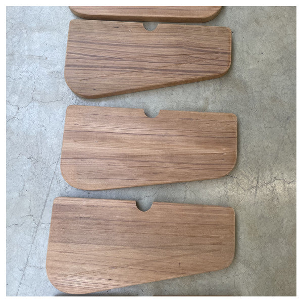 CRN Teakholz Stufen für Custom Line 124 Flybridge Treppe - 292408