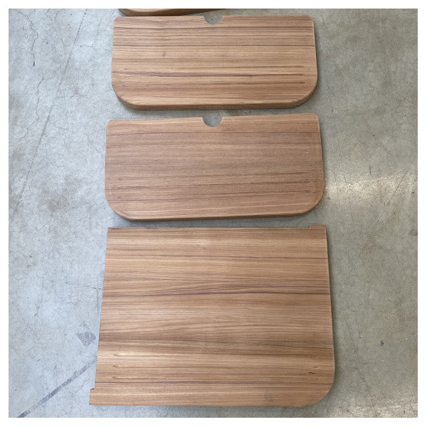 CRN Teakholz Stufen für Custom Line 124 Flybridge Treppe - 292408