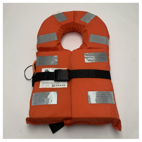 High-Visibility Adult Safety Life Jacket - Durable, Adjustable, SOLAS Certified Rescue Vest