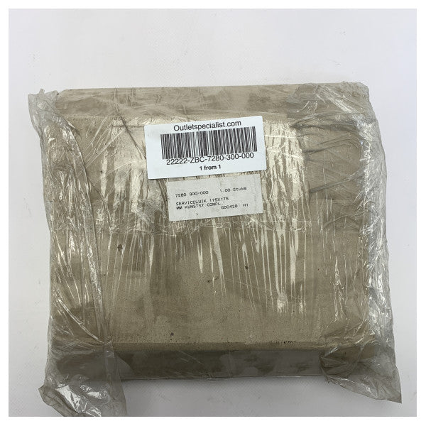 Langlebige 175x175 mm große Zugangsluke aus Kunststoff für die Schifffahrt - wetterfest und korrosionsbeständig