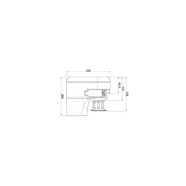 Utilisé AllPA Saint Tropez en acier inoxydable 6 mm Windlass 600W | 12V