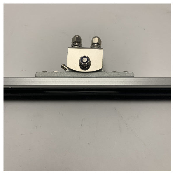 فرشاة ممسحة الزجاج الأمامي المصنوعة من الألومنيوم المصنوعة من الألومنيوم من جالينيا البحرية 550 مم - منظف بشعيرات مطاطية متينة للقوارب والسفن - 0401000040-0000