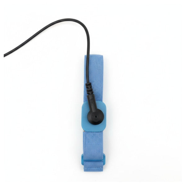 Antistatic ESD Wrist Strap with Coiled Cord 08000ESDB 