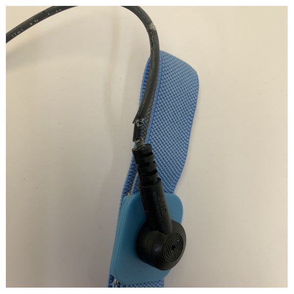 Antistatic ESD Wrist Strap with Coiled Cord 08000ESDB 