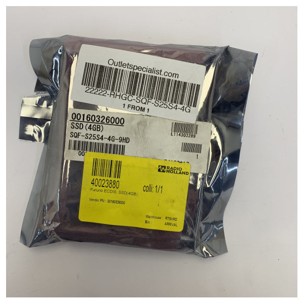 Advantech 4GB SSD industriel pour Furuno ECDIS FMD-3100 | SQF-S25S4-4G-9HD 