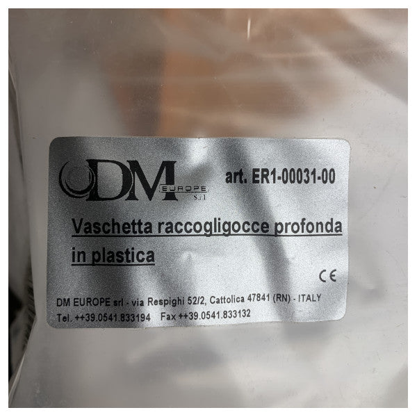 Tekneler için Dayanıklı Denizcilik Damlama Tepsisi - Hava Koşullarına Dayanıklı Sıvı Toplama Tepsisi 338x160x55 mm