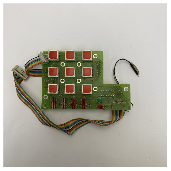 Radio Zeeland PCB Keyboard ECO RZ1719-A1 - Reservedel for marine elektronikk 