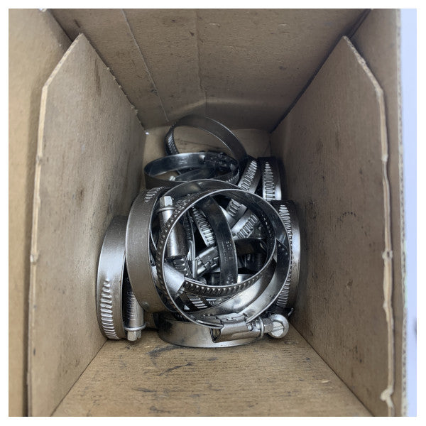 Rustfritt stål slangeholder 40-60mm – Holdbar marinekvalitet korrosjonsbestandig festemiddel 