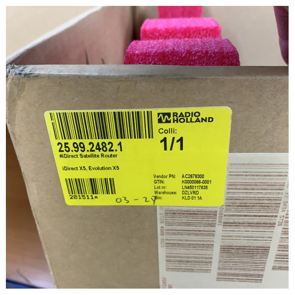 iDirect Evolution X5 Satellitenrouter - Marine Satcom Modem 