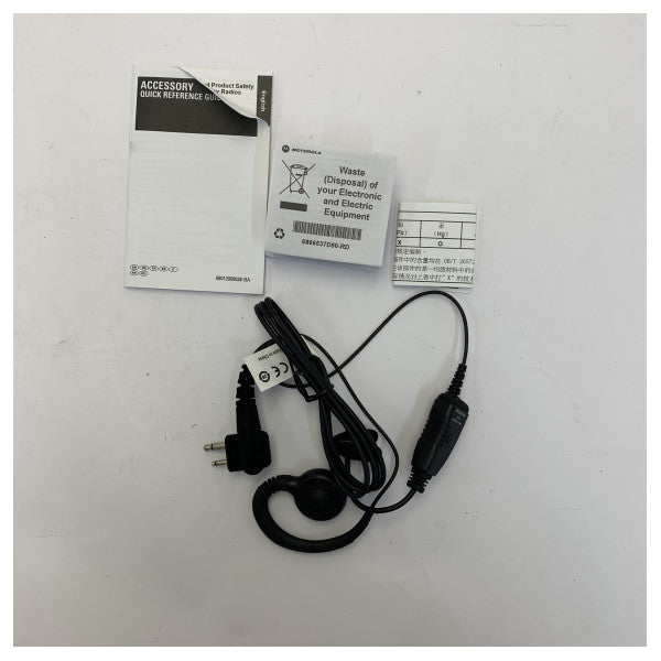 Motorola Mag One PMLN6532A Swivel Earpiece with In-line Microphone and PTT