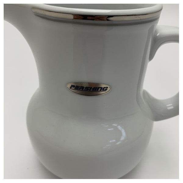 Pershing Premium Porcelain Milk Jug 500ml - Durable Maritime Pitcher with Ergonomic Handle and Sleek Design