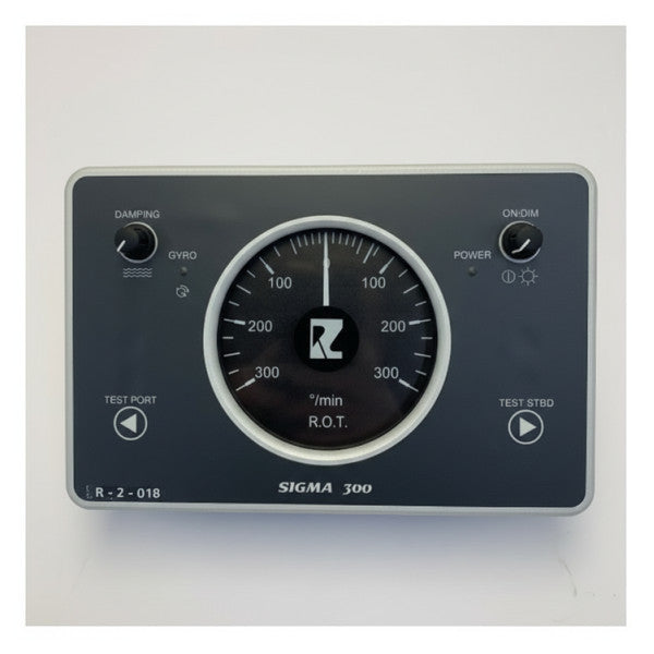 Unidad de control de visualización de tasa de giro Radio Zeeland SIGMA 300 - ROT 300 Grados Negra 