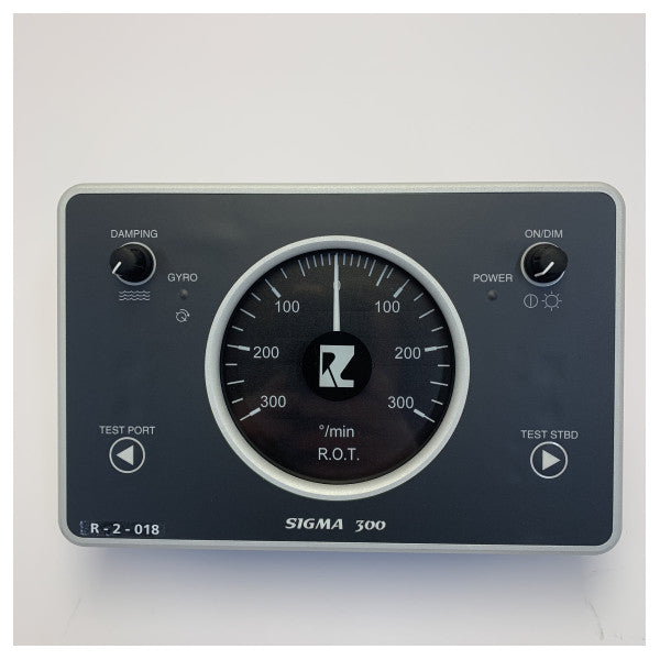 Unidad de control de visualización de tasa de giro Radio Zeeland SIGMA 300 - ROT 300 Grados Negra 