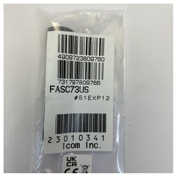 Icom FA-SC73US Ultra-Kort Stubby Antenne - UHF 450-490MHz - Marine Elektronik 