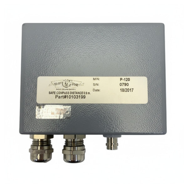 Caja de conexión inteligente Radio Zeeland RZ319 P-120 Falcon S-120 para transductor RZ318 