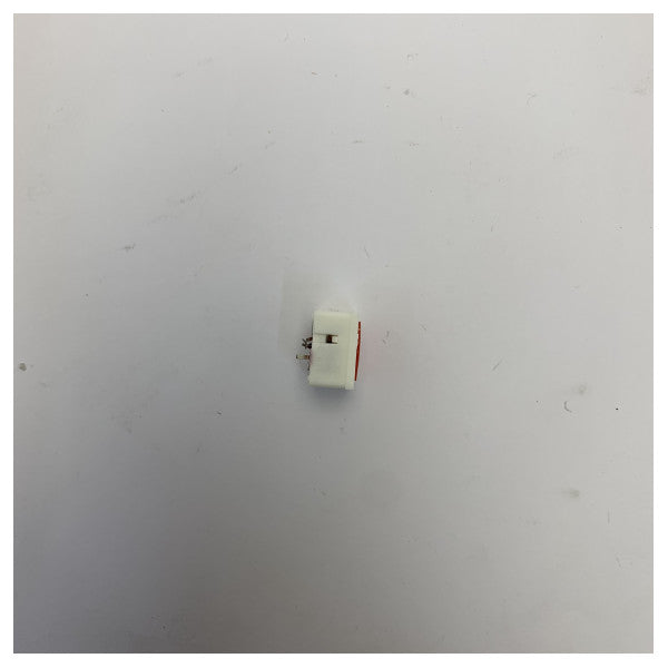 Interruptor de presión RAFI DELTA ROJO de Radio Zeeland - Electrónica marina 