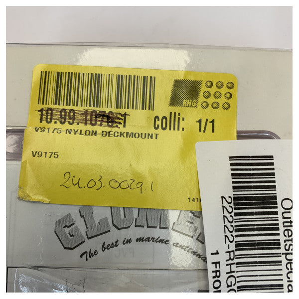 Glomex V9175 Universal Antenna Deck Mount - 8cm Yacht Hardware 