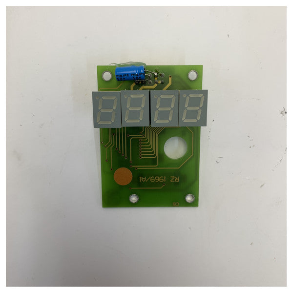 Radio Zeeland RZ1969-A1 PCB-kompasdisplay - reservedele til maritim navigation - ny 