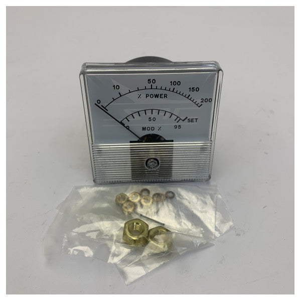 Southern Avionics 9M190009 RF-effektmåler 2,5 tommer 0-1mA analog panelmåler 