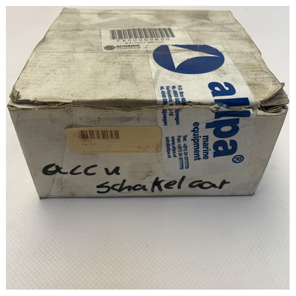 Allpa Battery Selector Hauptschalter - 7500000600