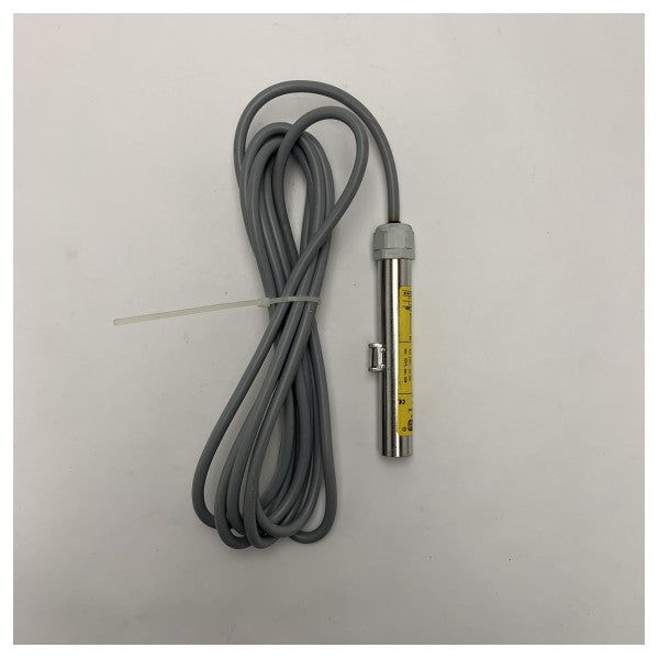 Ανθεκτικός μαγνητικός διακόπτης στάθμης από ανοξείδωτο χάλυβα IP68 της Weka για ακριβή παρακολούθηση της στάθμης υγρού έως 150�C