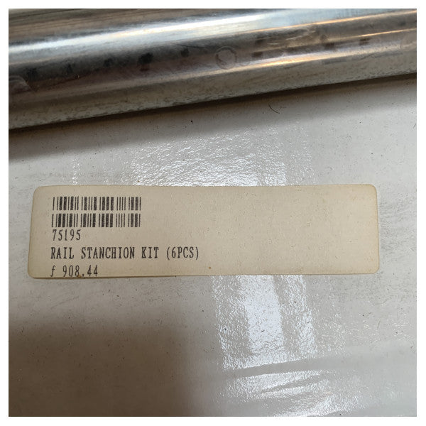 Marine Grade Edelstahl Rail Stanchion Kit - Langlebig, korrosionsbeständig Boot Reling Unterstützung