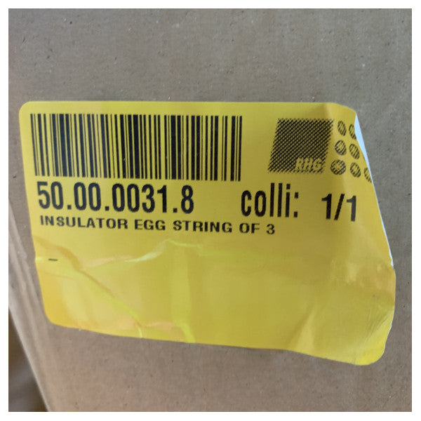 Keramisk marinekabelisolator med klemmer i rustfrit stål - vejrbestandig og holdbar beskyttelse til offshore- og skibsapplikationer