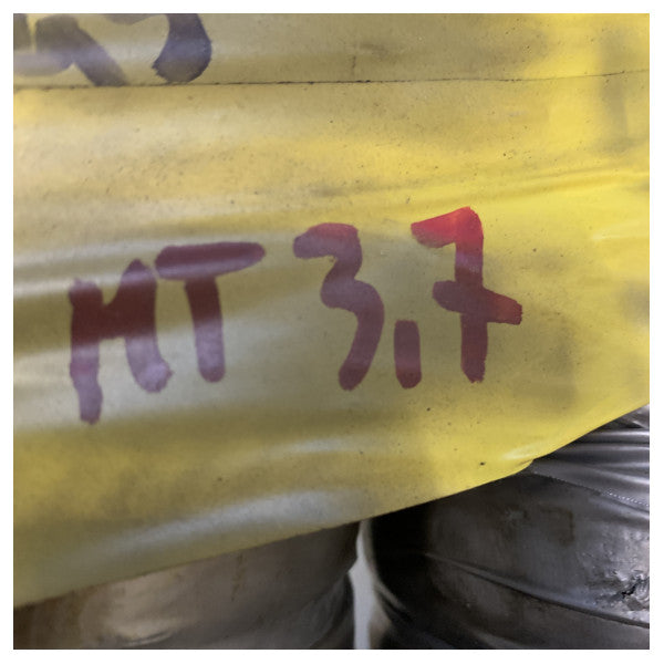 Hochwertiger 3,7 m langer 102 mm flexibler Spiralauspuffschlauch � ISO 13363 D.102 konform