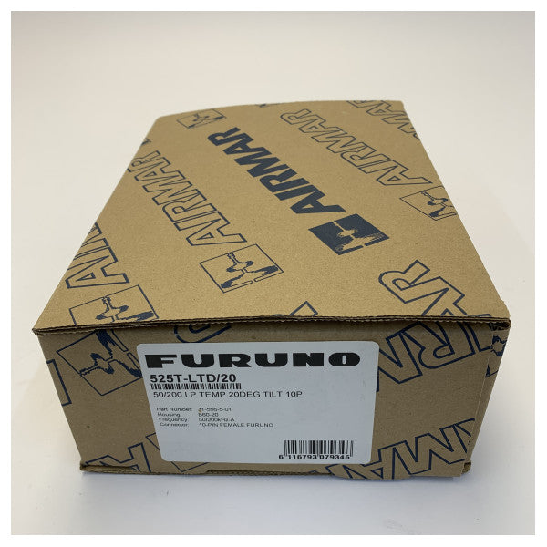 Transduktor morski Airmar Furuno 525T-LTD-20 Tru-Hull - Mosiężny - Nachylenie 20 stopni 