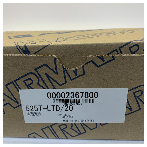 Transduktor morski Airmar Furuno 525T-LTD-20 Tru-Hull - Mosiężny - Nachylenie 20 stopni 