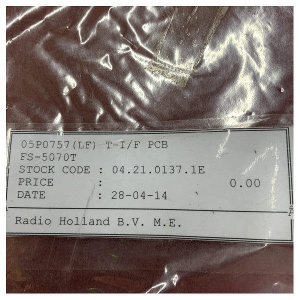 Furuno 05P0757(LF) PCB for FS5070-T