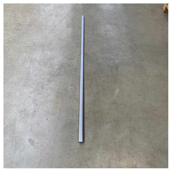 أنبوب درابزين الألمنيوم البيضاوي - دعم متين من الدرجة البحرية للقوارب والسفن 