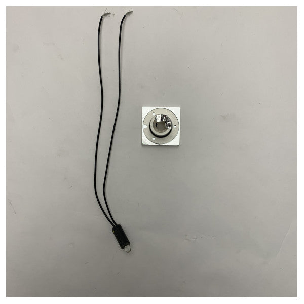 BCM 3271/0035 CR.L. paslanmaz çelik LED kare nazik ışık 