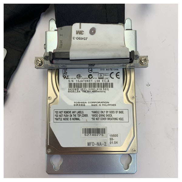 Μονάδα σκληρού δίσκου Toshiba MFD-NA-2 80 GB για οθόνη πολλαπλών λειτουργιών 