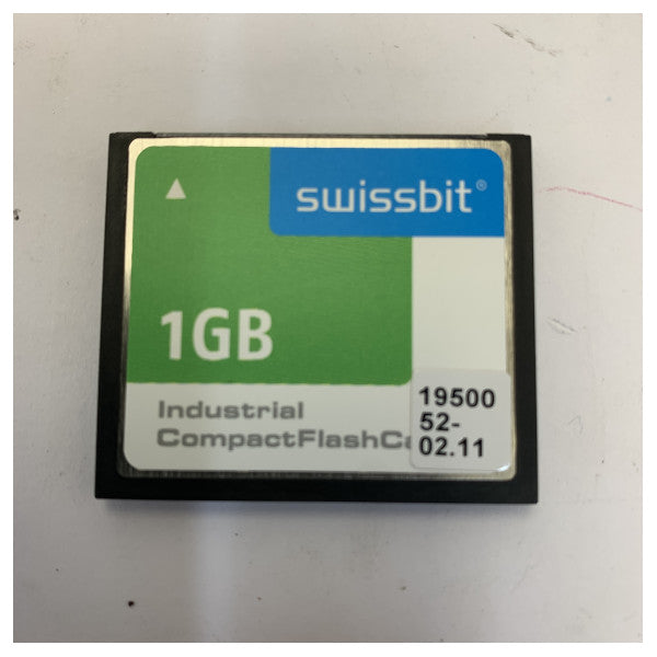 Swissbit 1950052 - Βιομηχανική κάρτα CompactFlash 1GB για ναυτικά ηλεκτρονικά 